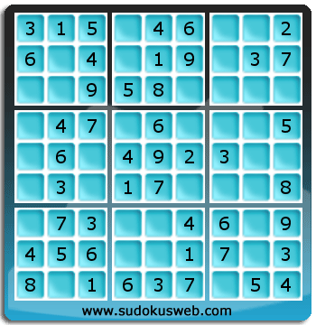 Sudoku de Niveau Très Facile