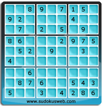 Nivel Facil de Sudoku