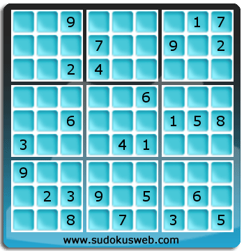 Sudoku von Fachmännischer höhe