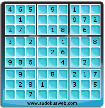 Nivel Facil de Sudoku