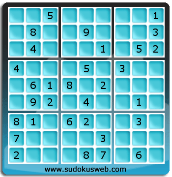 Sudoku von mittelmässiger höhe