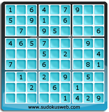 Nivel Facil de Sudoku