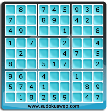 Sudoku von sehr einfacher höhe