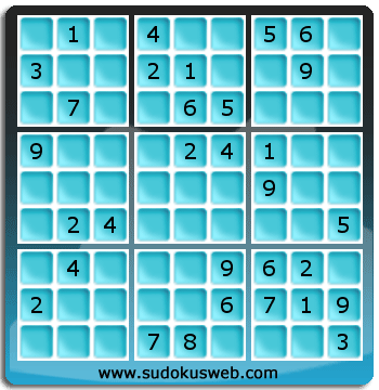 Sudoku von mittelmässiger höhe