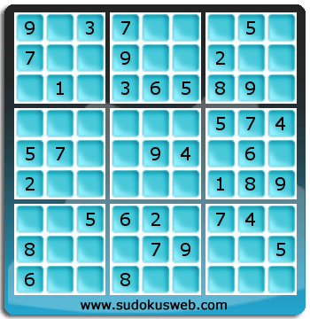 Sudoku von einfacher höhe