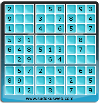 Sudoku de Niveau Très Facile Sudoku de Niveau Très Facile