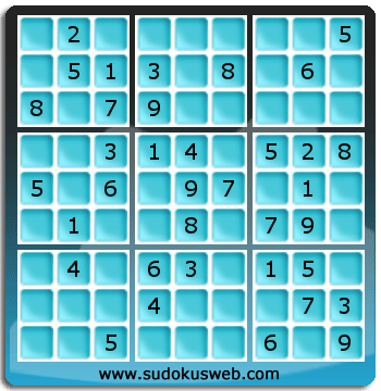 Sudoku von einfacher höhe