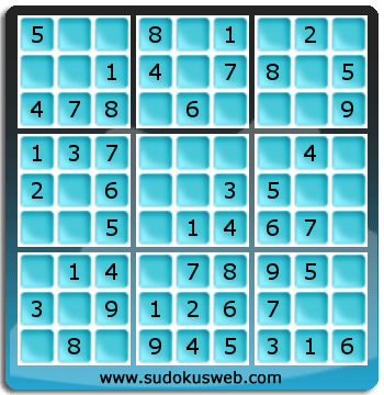 Sudoku von sehr einfacher höhe