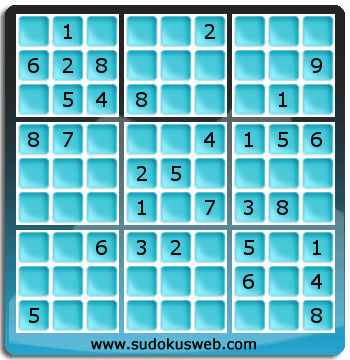 Sudoku von mittelmässiger höhe