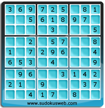 Sudoku de Nivel Muy Fácil