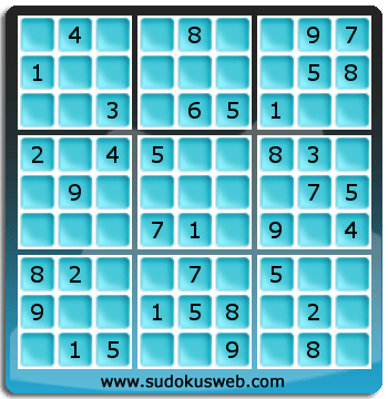 Sudoku von einfacher höhe