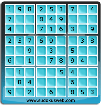 Sudoku von sehr einfacher höhe