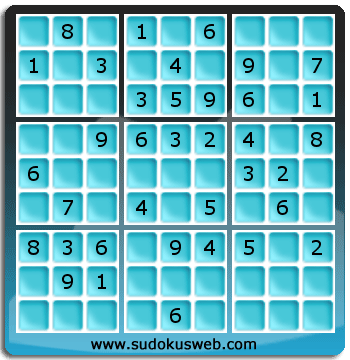 Sudoku von einfacher höhe