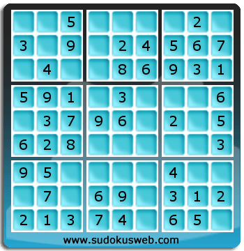 Sudoku de Niveau Très Facile