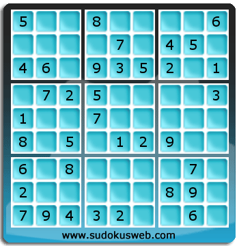 Nivel Facil de Sudoku