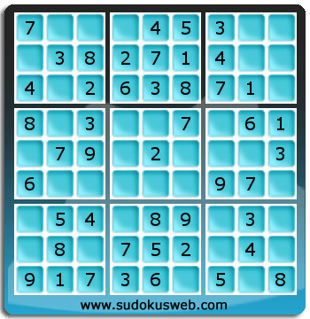 Sudoku de Niveau Très Facile