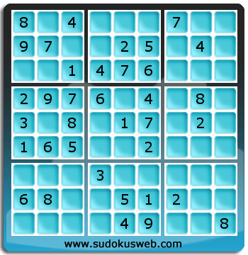 Nivel Facil de Sudoku