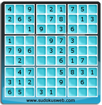 Sudoku de Niveau Très Facile