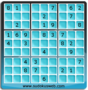 Sudoku von mittelmässiger höhe