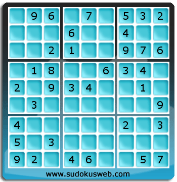 Sudoku von einfacher höhe