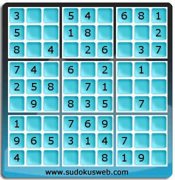 Nivel Muito Facil de Sudoku