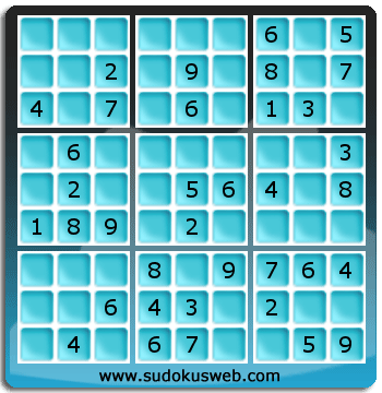 Sudoku von einfacher höhe