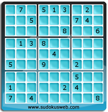 Sudoku von Fachmännischer höhe