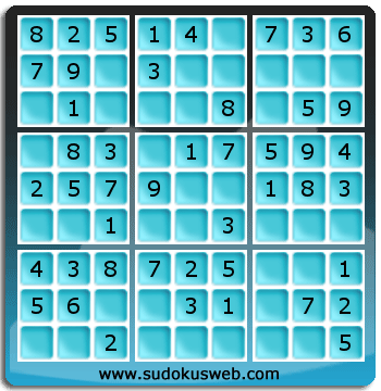 Sudoku de Nivel Muy Fácil