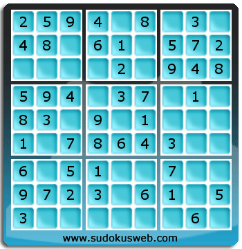 Sudoku de Niveau Très Facile