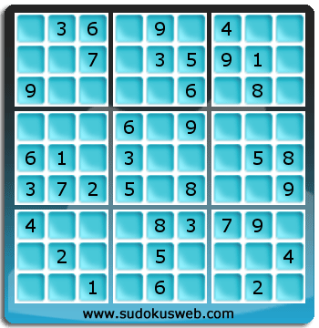 Sudoku von einfacher höhe