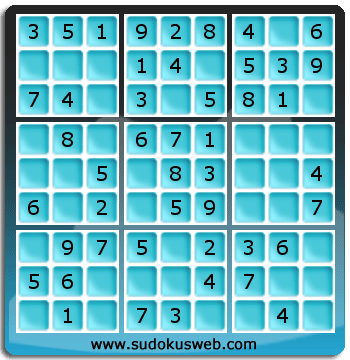 Sudoku de Nivel Muy Fácil