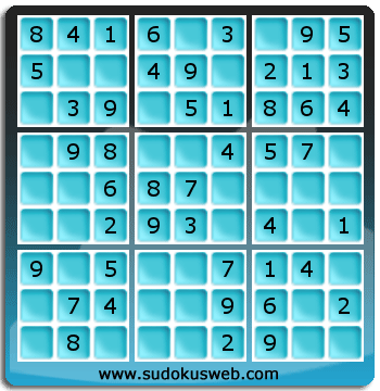 Very Easy Level Sudoku