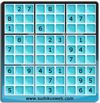 Sudoku von mittelmässiger höhe