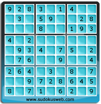 Sudoku de Niveau Très Facile