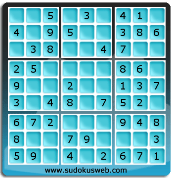 Sudoku de Nivel Muy Fácil