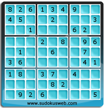 Sudoku von einfacher höhe