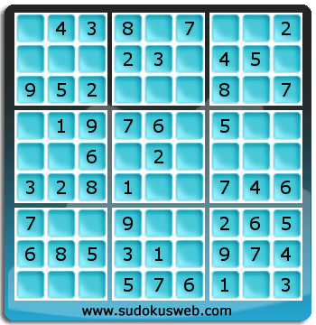 Sudoku de Niveau Très Facile