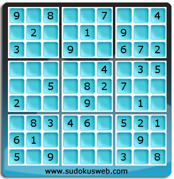 Sudoku von einfacher höhe