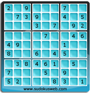 Sudoku von einfacher höhe