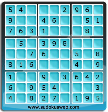 Very Easy Level Sudoku