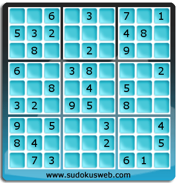 Sudoku von einfacher höhe