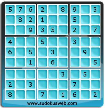 Sudoku von einfacher höhe