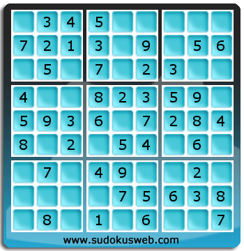 Nivel Muito Facil de Sudoku