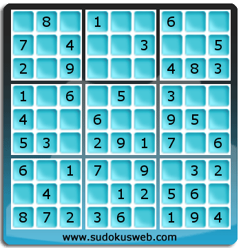 Very Easy Level Sudoku