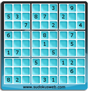 Sudoku von Fachmännischer höhe