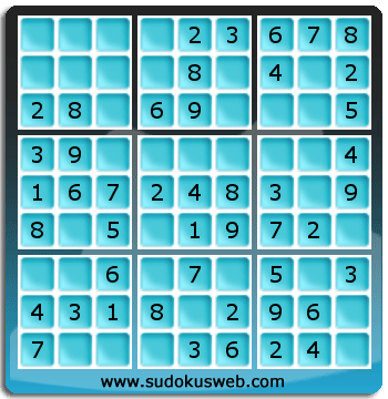 Sudoku von sehr einfacher höhe