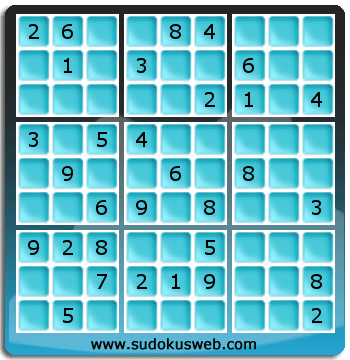 Sudoku von mittelmässiger höhe