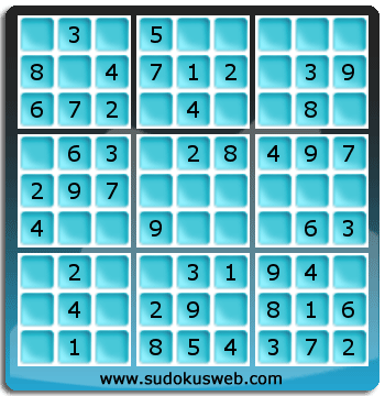 Sudoku de Nivell Molt Fàcil