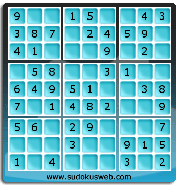 Sudoku de Niveau Très Facile