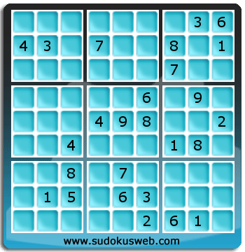 Sudoku von schwieriger höhe